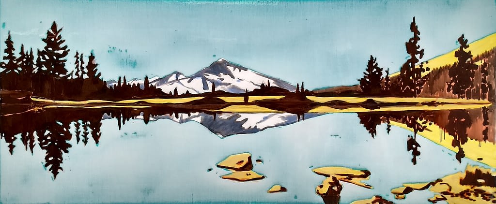 A.Terlage,Yosemeti, 150x60 cm, 2017